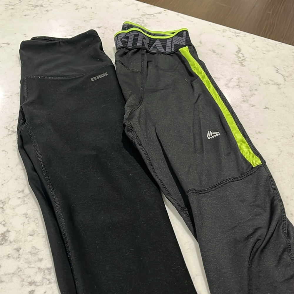 Lot of two RBX workout leggings – small